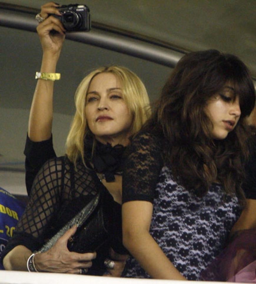 Madonna und Tochter in Rio de Janeiro