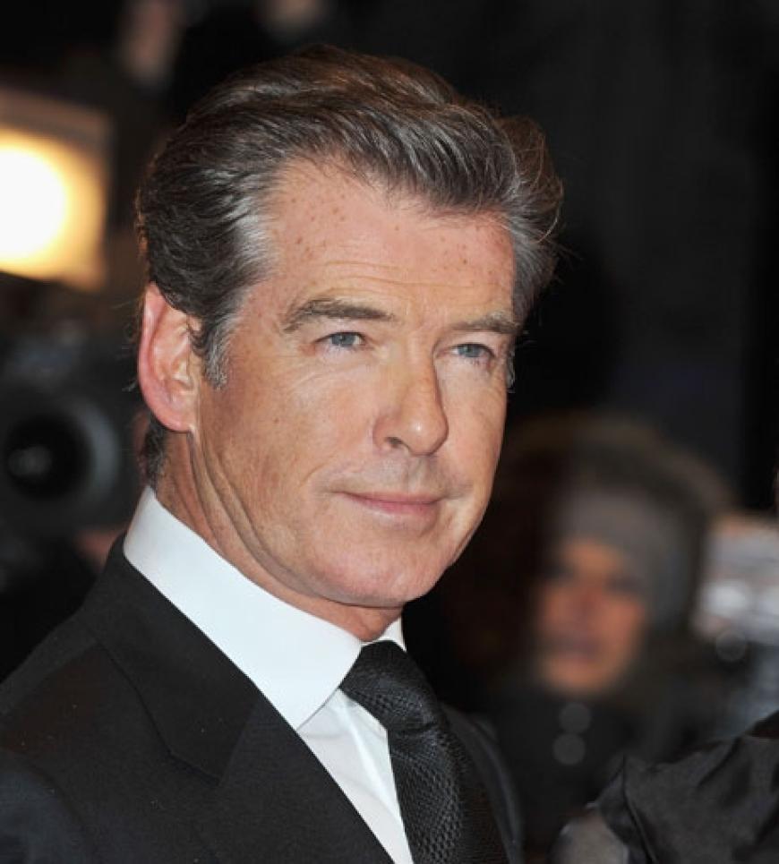Auch Ex-007 Pierce Brosnan gehört zu den großen Hollywood-Stars, die derzeit in Berlin zu Besuch sind