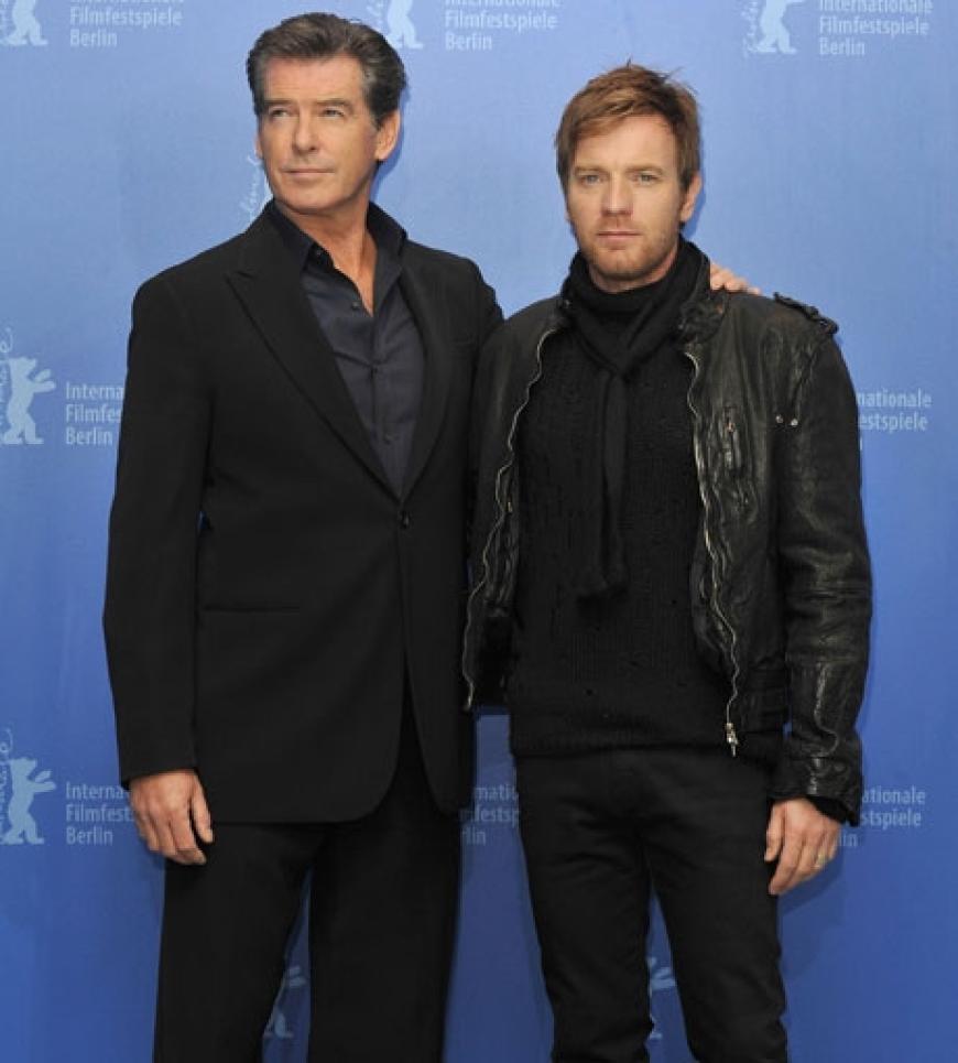 Stellten ihren neuen Film vor: Pierce Brosnan und Ewan McGreggor