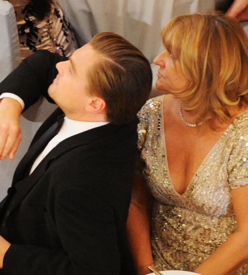 Auch immer an seiner Seite: Mutter Irmelin. Sie begleitet ihren berühmten Sohn während der Berlinale