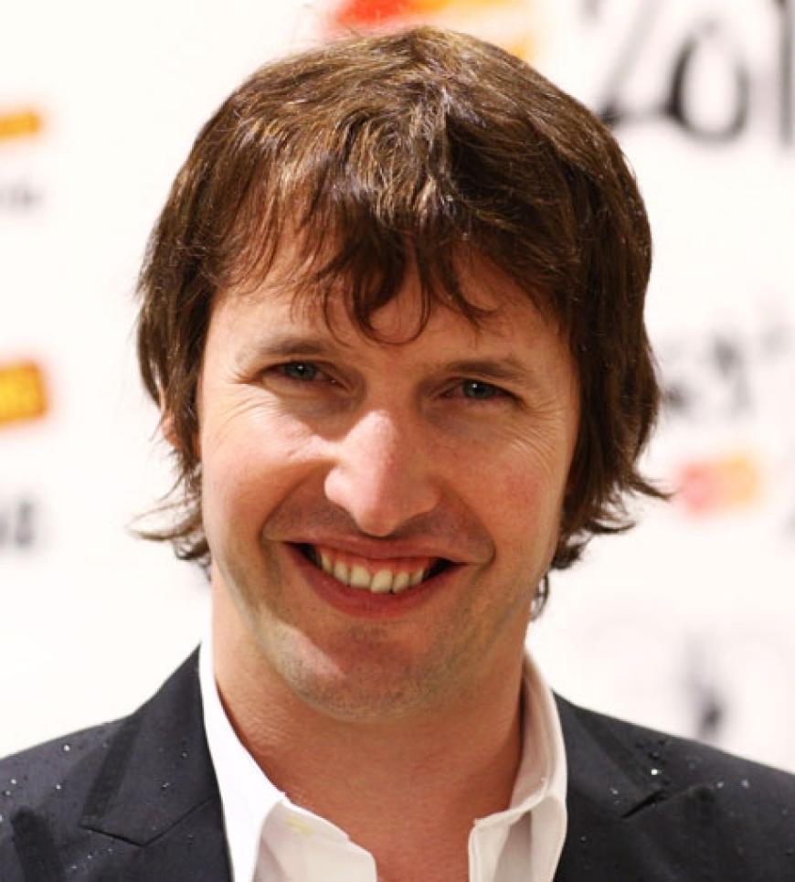 Schmusesänger James Blunt durfte als waschechter Brite gestern natürlich nicht fehlen