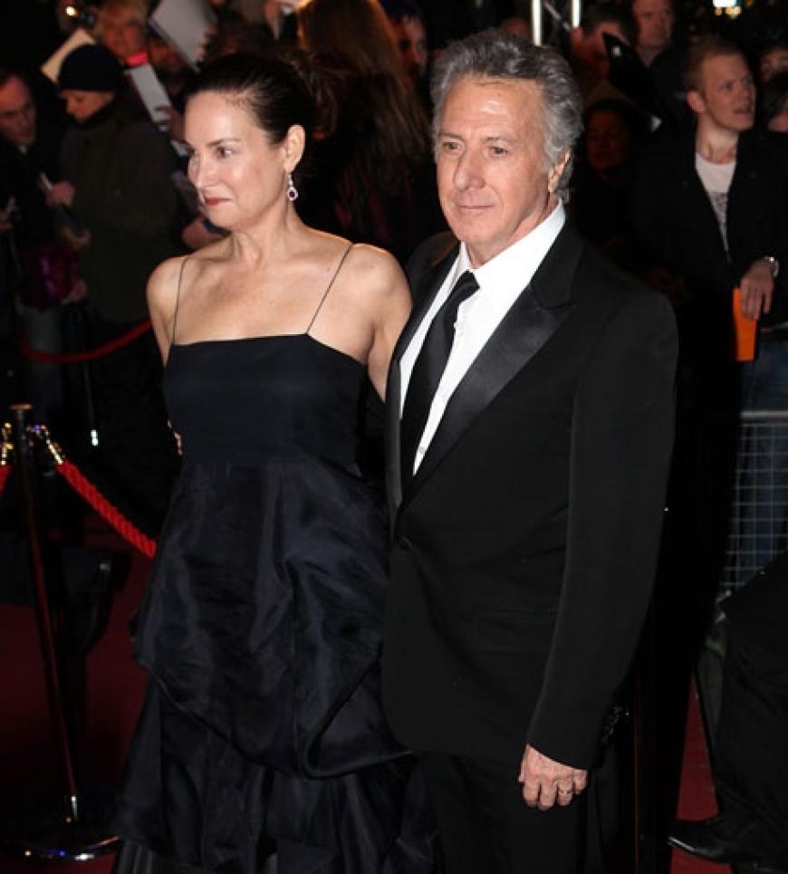 Dustin Hoffman brachte seine Ehefrau mit nach London