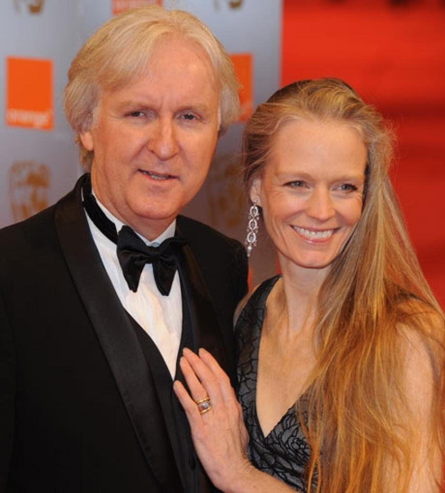 James Cameron mit Ehefrau Susie Amis. Sein Film