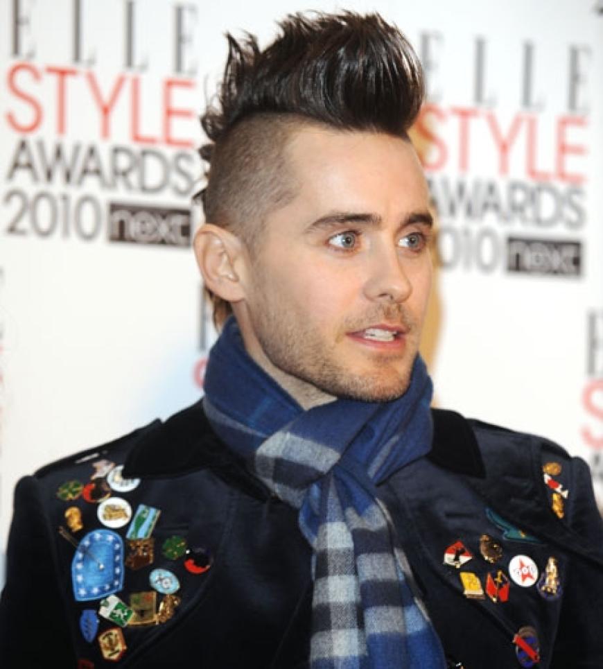 Jared Leto zeigte sich mit Irokesen-Frisur