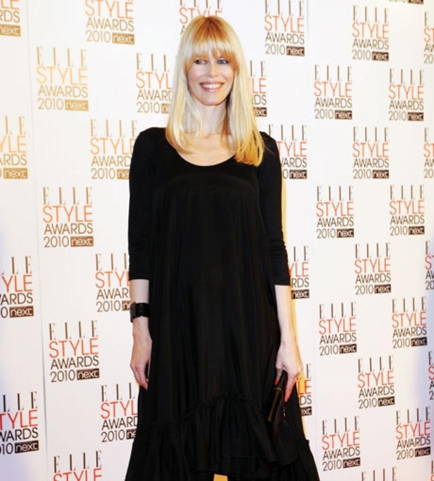 Die werdende Mutter Claudia Schiffer wurde zum