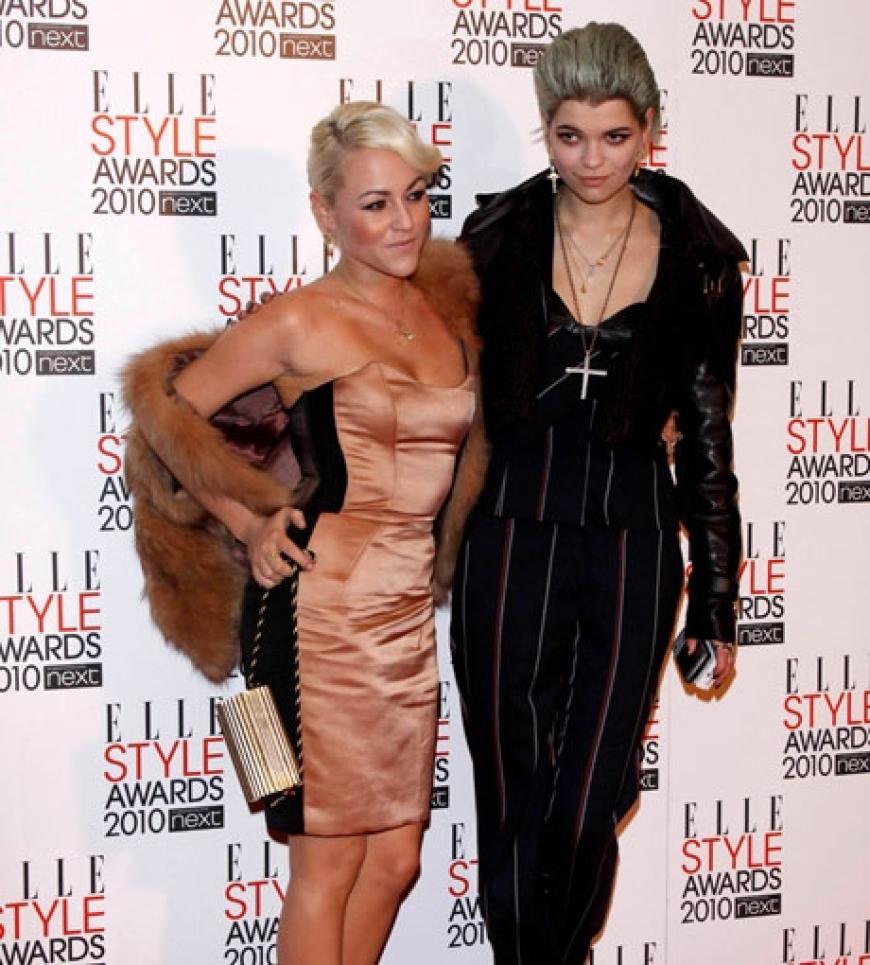 Freuten sich auf die Party: Jaime Winstone und Pixie Geldof