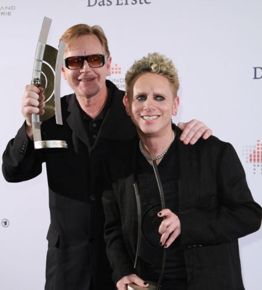 Martin Gore und Andrew Fletcher von
