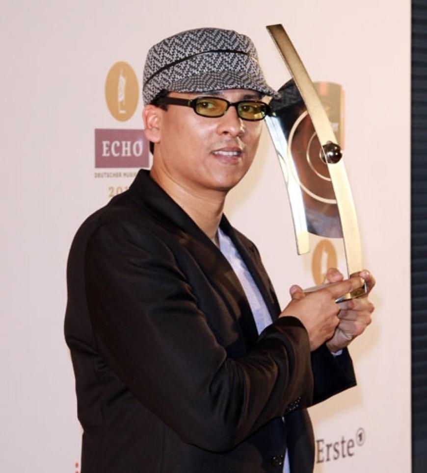 Xavier Naidoo wurde mit einem Preis als bester Künstler Rock/Pop national geehrt