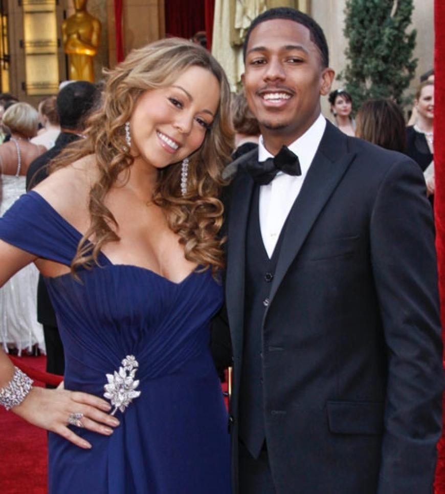 Mariah Carey schmiegt sich an Ehemann Nick Cannon