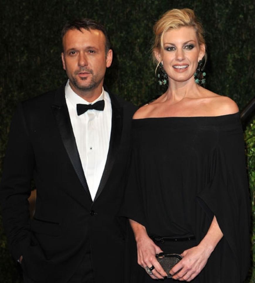 Tim McGraw mit Faith Hill