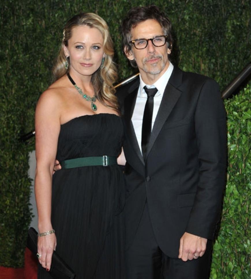 Christine Taylor kam mit Ehemann Ben Stiller zur Oscar-Party des Magazins