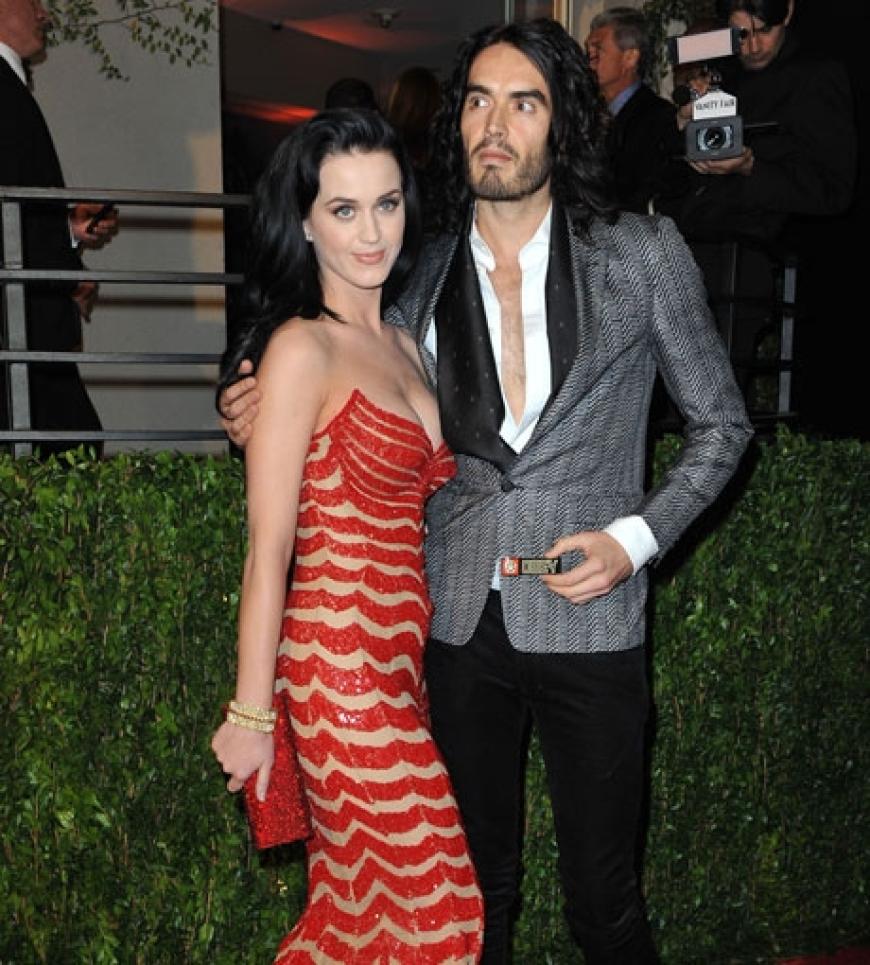 Immer noch frisch verliebt: Katy Perry mit Lover Russell Brand