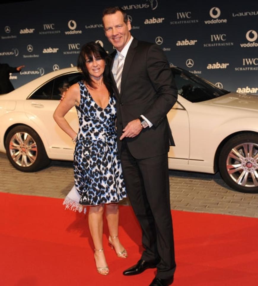 Henry Maske und Frau Manuela