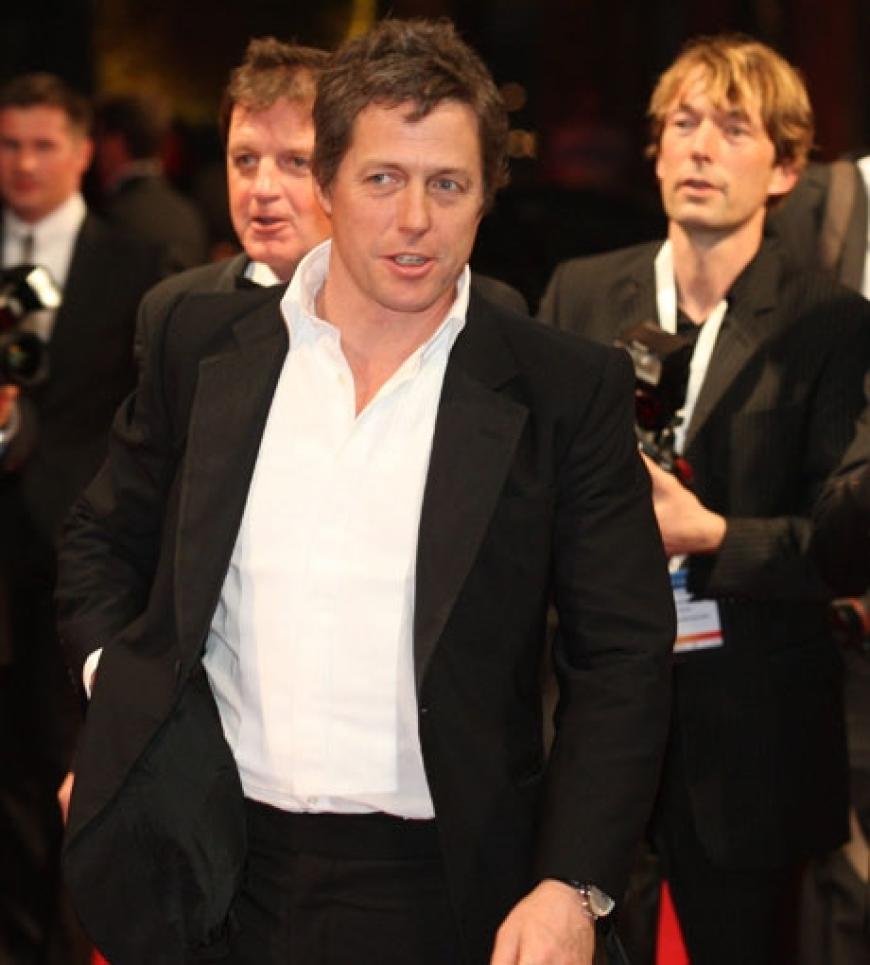 Auch Schauspieler Hugh Grant wollte sich die Laureus Sport Awards nicht entgehen lassen