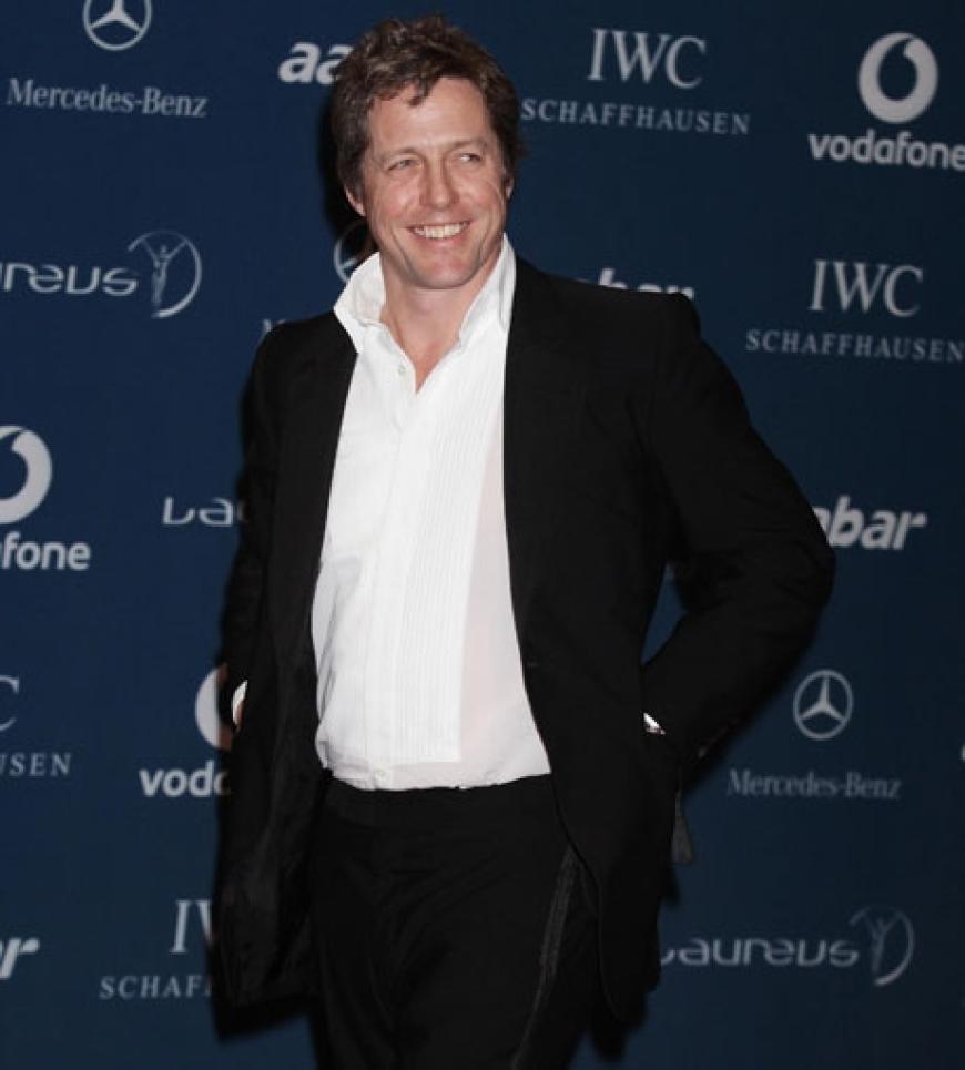 Hugh Grant freut sich auf einen spannenden und lustigen Abend
