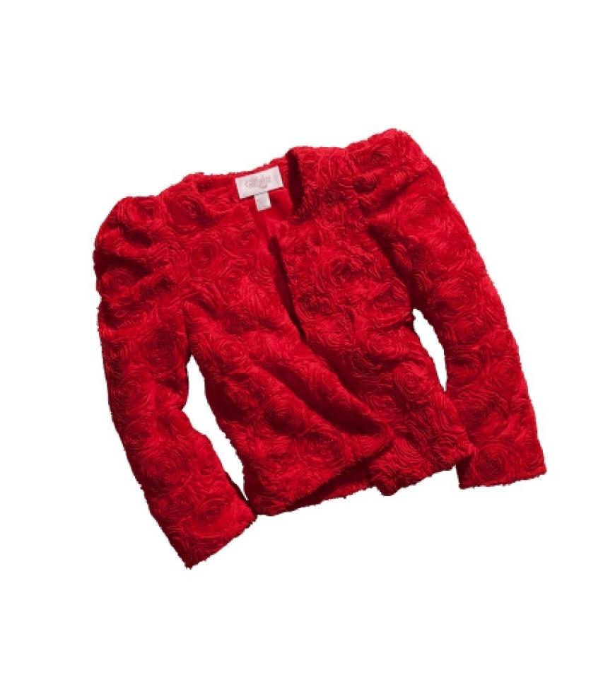 Kurzjacke mit betonten Schultern von H&M, ca. 50 Euro