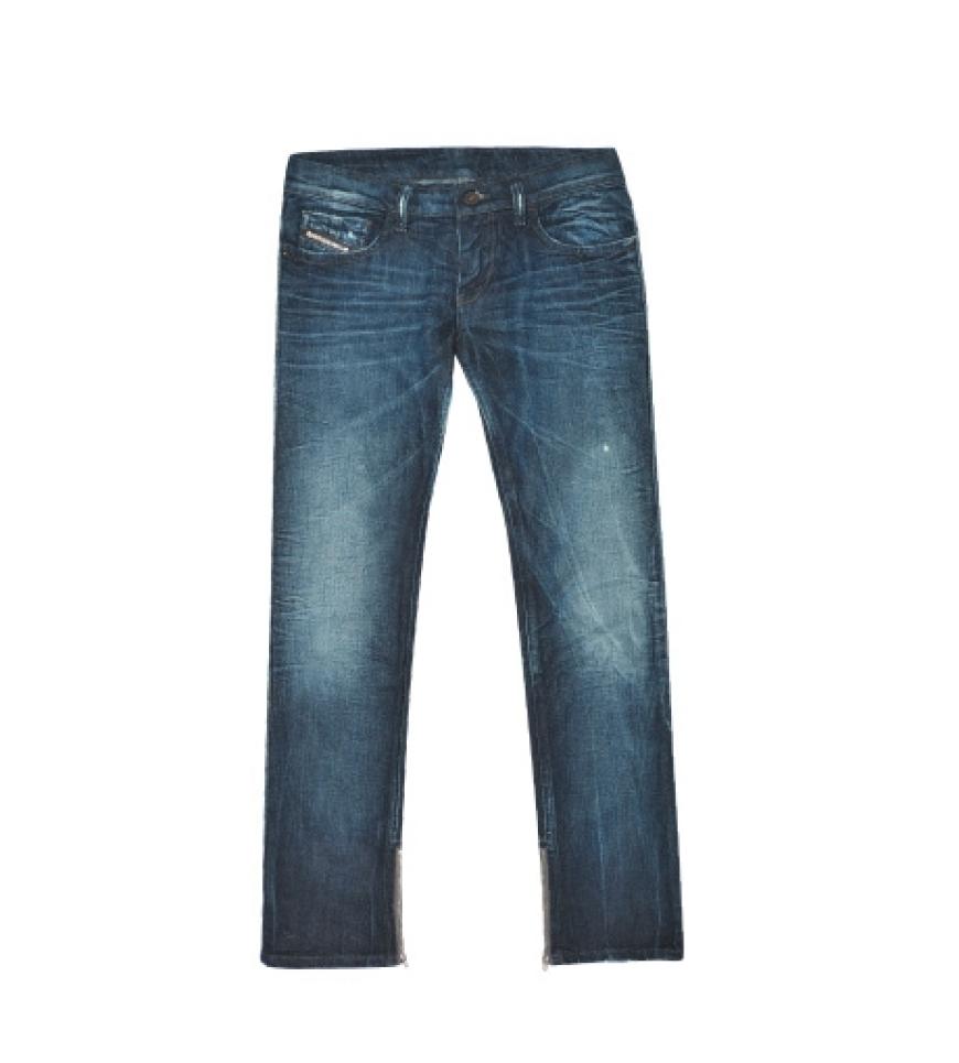 Stone-washed Jeans von Diesel, ca. 190 Euro