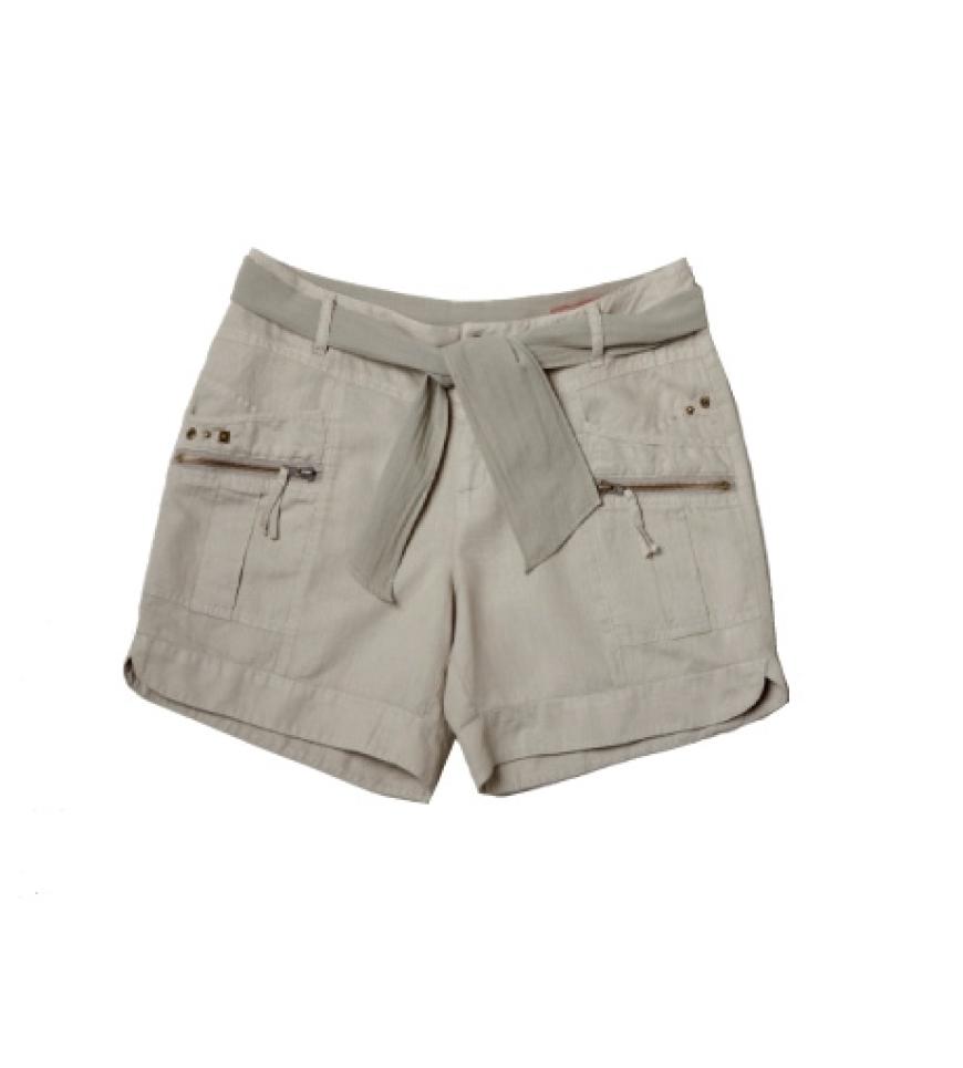 Shorts mit passendem Gürtel und Zippern
von C&A, ca. 20 Euro