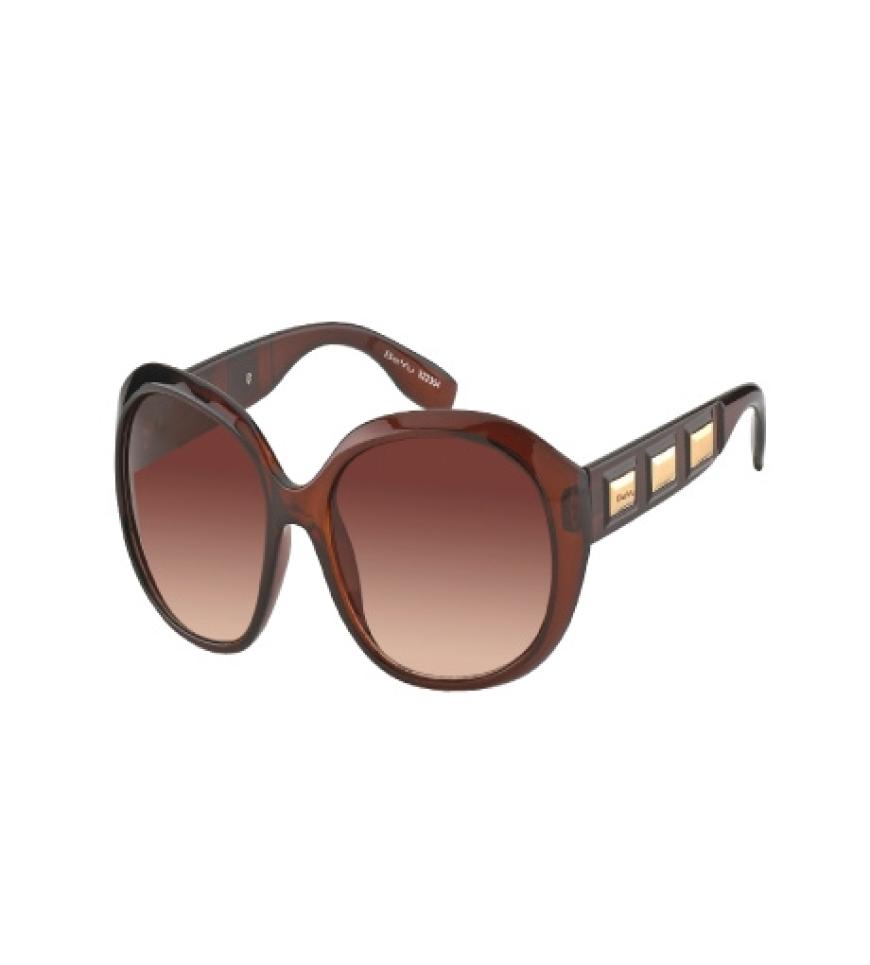 Sonnenbrille mit Goldakzenten von BeYu, ca. 25 Euro