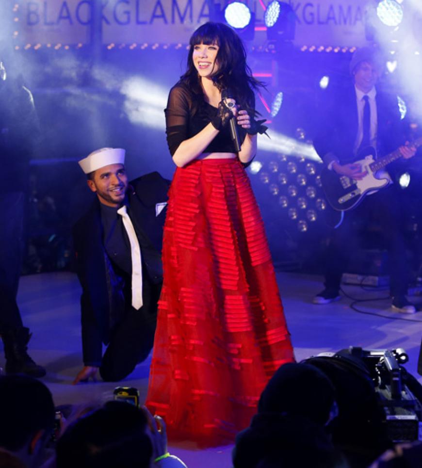 Für Carly Rae Jepsen war 2012 ein erfolgreiches Jahr. Den Abschluss feierte sie gebührend bei ihrem Auftritt am Times Square
