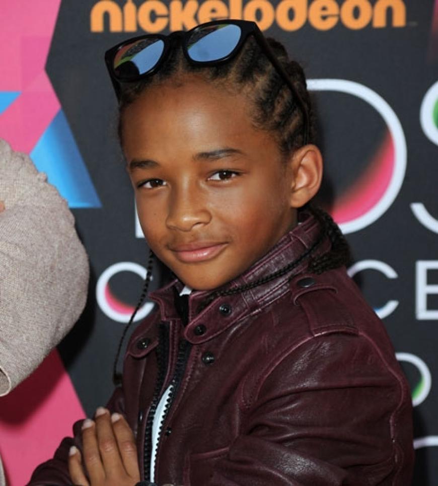 Jaden feierte bereits neben seinem Vater in