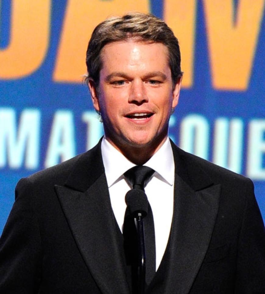 Matt Damon war der Ehrengast der American Cinematheque Awards. Der Schauspieler wurde mit einer Trophäe ausgezeichnet und bei den Reden von Freunden und Kollegen ordentlich aufs Korn genommen