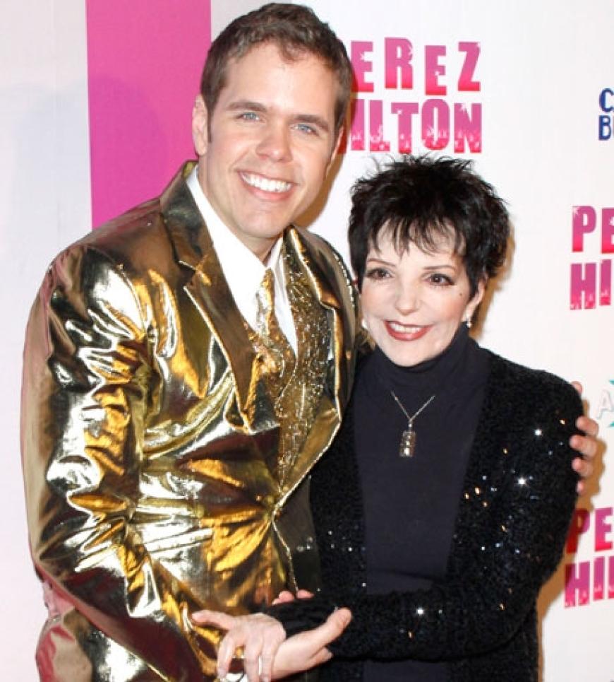 Enge Freunde: Perez Hilton mit Liza Minelli