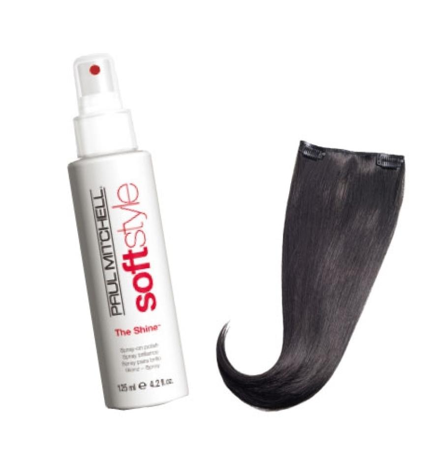 Get the look: Mit Glanzspray