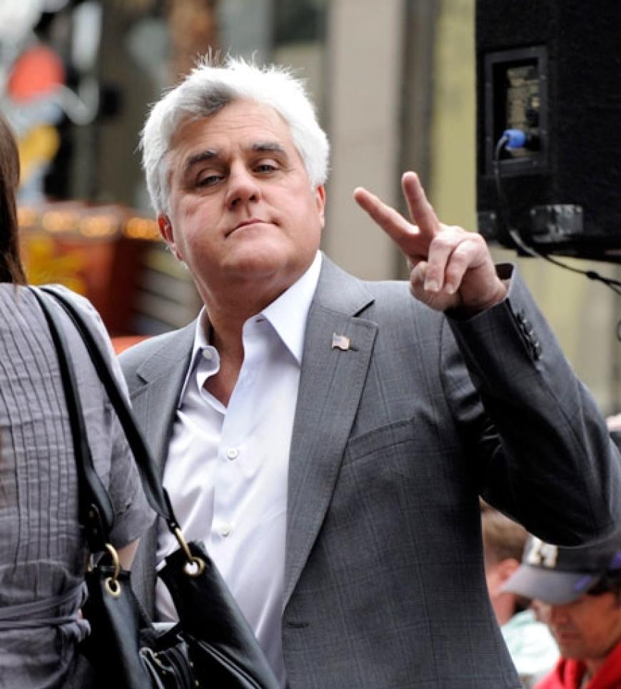 Moderator und Freund Jay Leno kam ebenfalls zum Walk of Fame