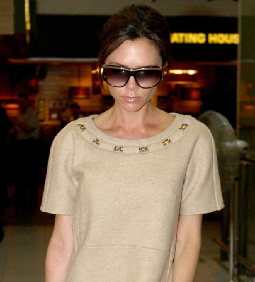 Sie ist die Königin der Sonnenbrillen: Keine hat so viele verschiedene Modelle wie Neu-Modedesignerin Victoria Beckham
