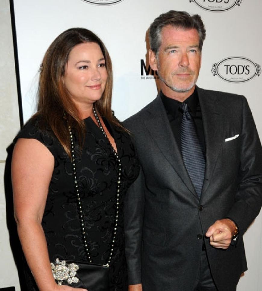 Pierce Brosnan brachte Ehefrau Keely mit