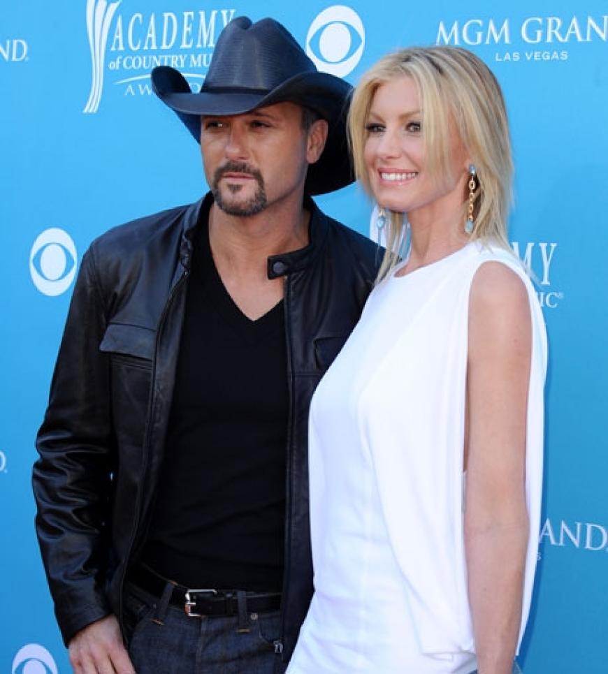 Verliebt: Tim McGraw und Faith Hill sind DAS Liebes-Paar der Country-Szene