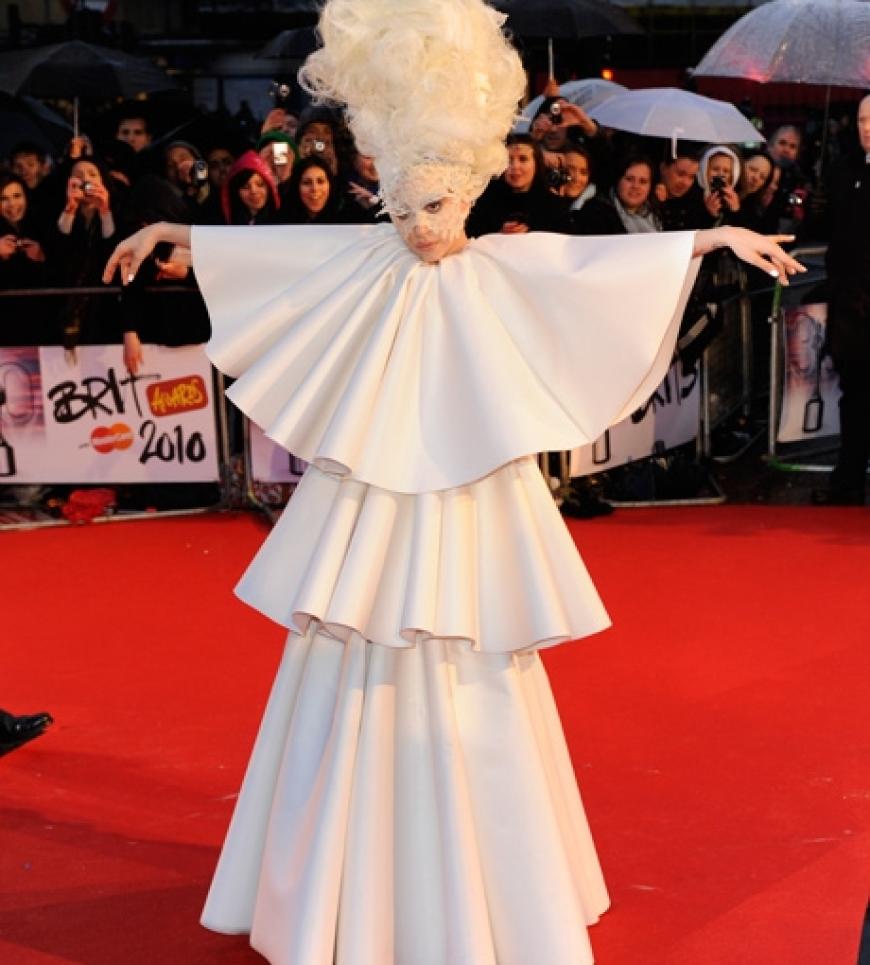 Lady GaGa bei den Brit Awards in London