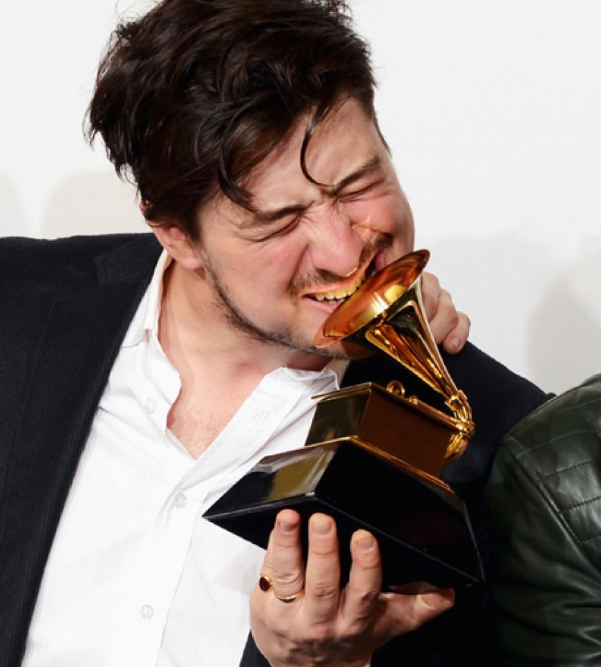 Große Freude: Marcus Mumford (Mumford & Sons) lieferte das Album des Jahres