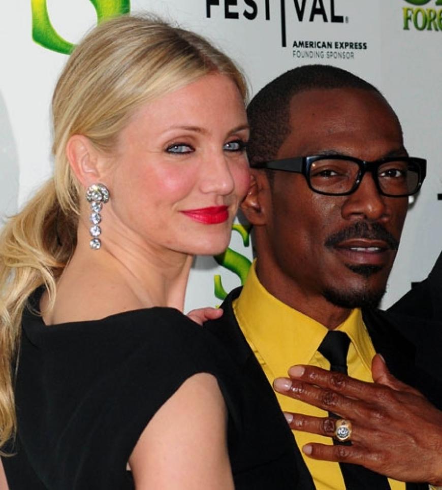 Verstehen sich prima: Cameron Diaz mit Eddie Murphy