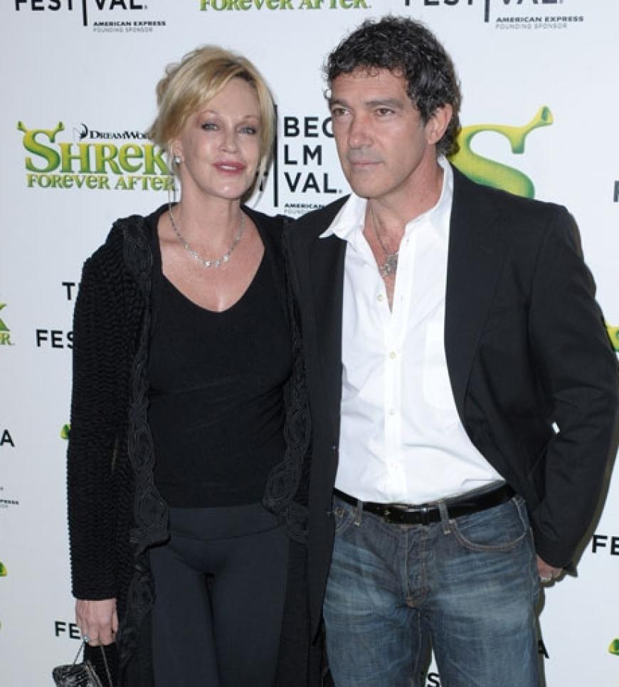 Melanie Griffith kam gemeinsam mit Antonio Banderas zur Weltpremiere nach New York. Ihr Ehemann ist ebenfalls Synchronsprecher in