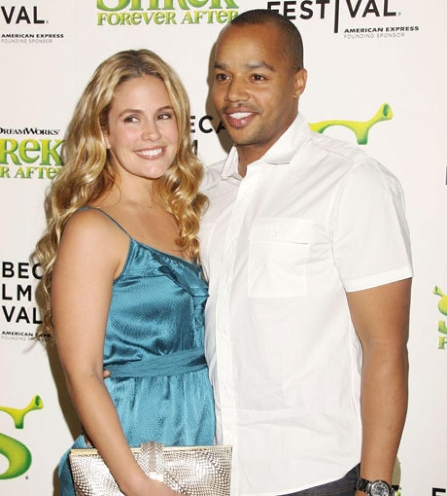 Sein Schauspielkollege Donald Faison brachte seine Freundin CaCee Cobb mit