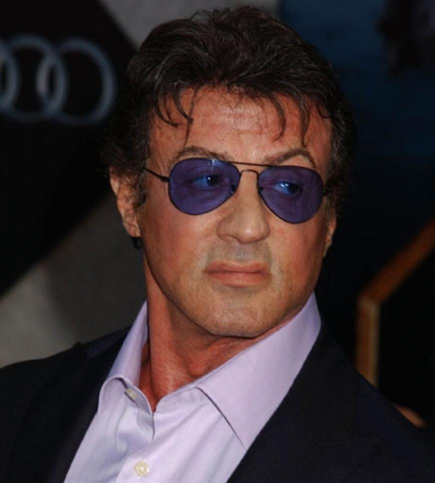 Mr. Cool: Der Hollywood-Star trug eine violettfarbene Pilotenbrille