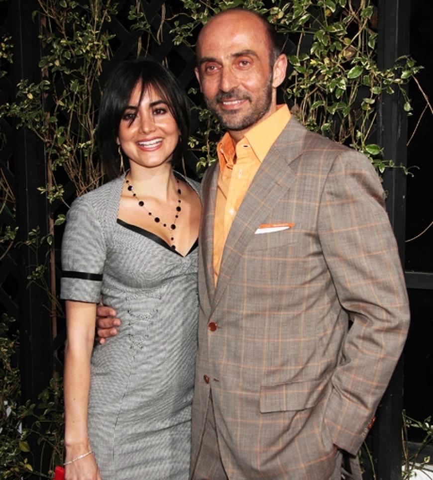TV-Star Shaun Toub kam mit seiner Frau zum Duft-Schnuppern
