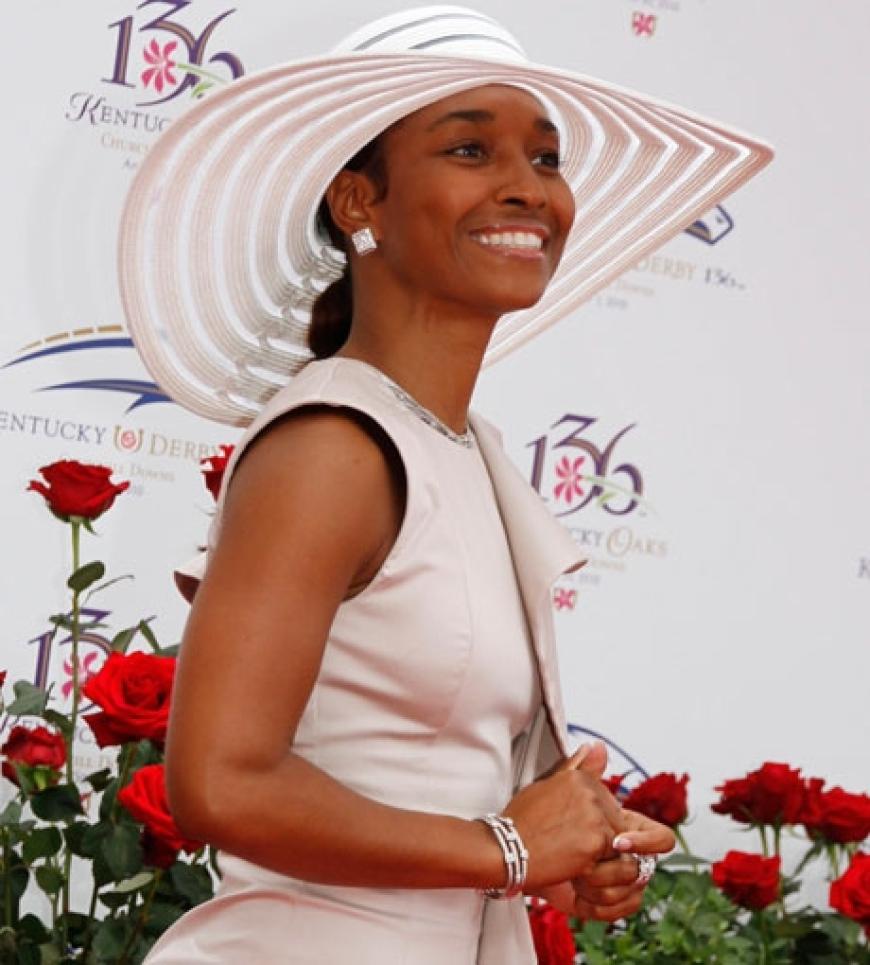 Wow! In so einem Outfit hat man Rozonda Thomas, auch bekannt als Chilli von