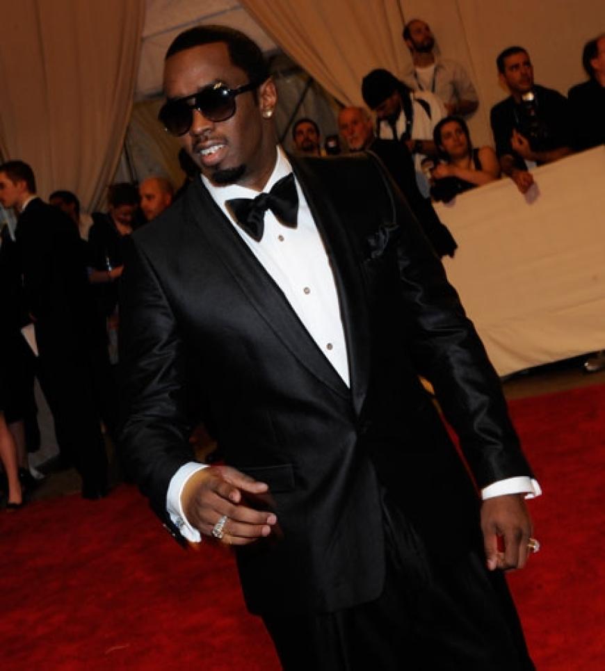 P. Diddy gab sich wie immer elegant und äußerst cool