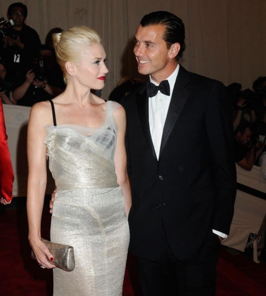 Promi-Vorzeige-Paar Gwen Stefanie mit Ehemann Gavin Rossdale durften auf dieser Gästeliste natürlich nicht fehlen