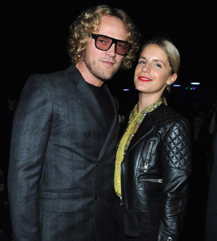 It-Girl Eugenie Niarchos und Pucci-Desiginer Peter Dundas
