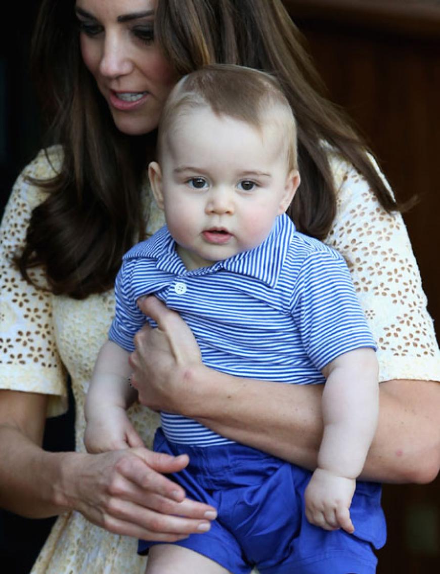 Es ist offiziell: Wir haben uns in Baby George verguckt! Hier zeigen wir die schönsten Bilder des royalen Wonneproppens
