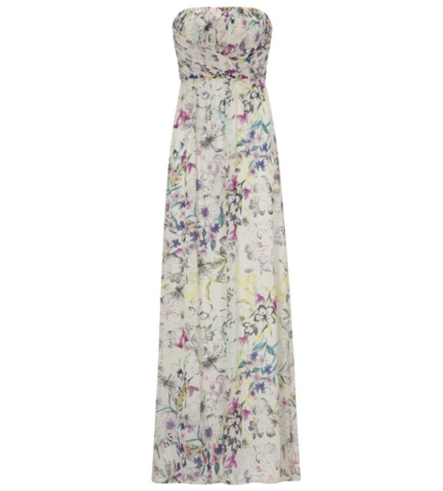 Bandeau-Kleid mit Blütenprint von Esprit, ca. 120 Euro