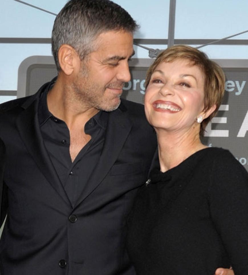 George Clooney und die, neben Amal, wohl wichtigste Person in seinem Leben: Mama Nina Warren