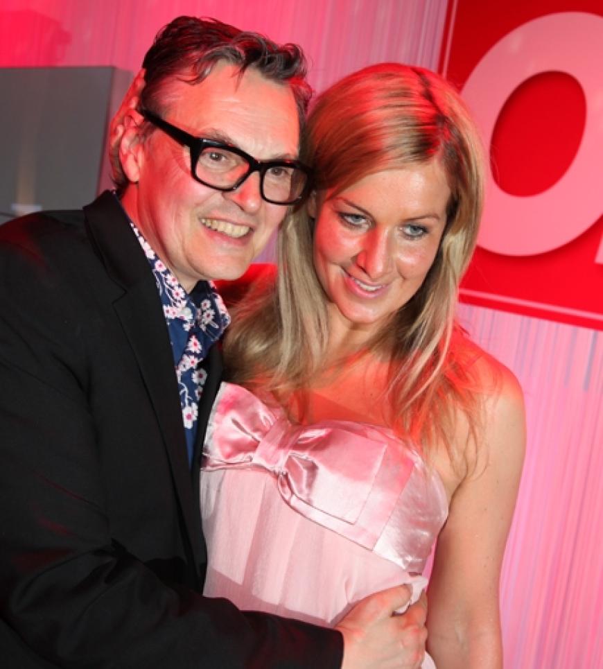 Rolf Scheider und Charlotte Engelhardt freuen sich mit OK! über den gelungenen Abend