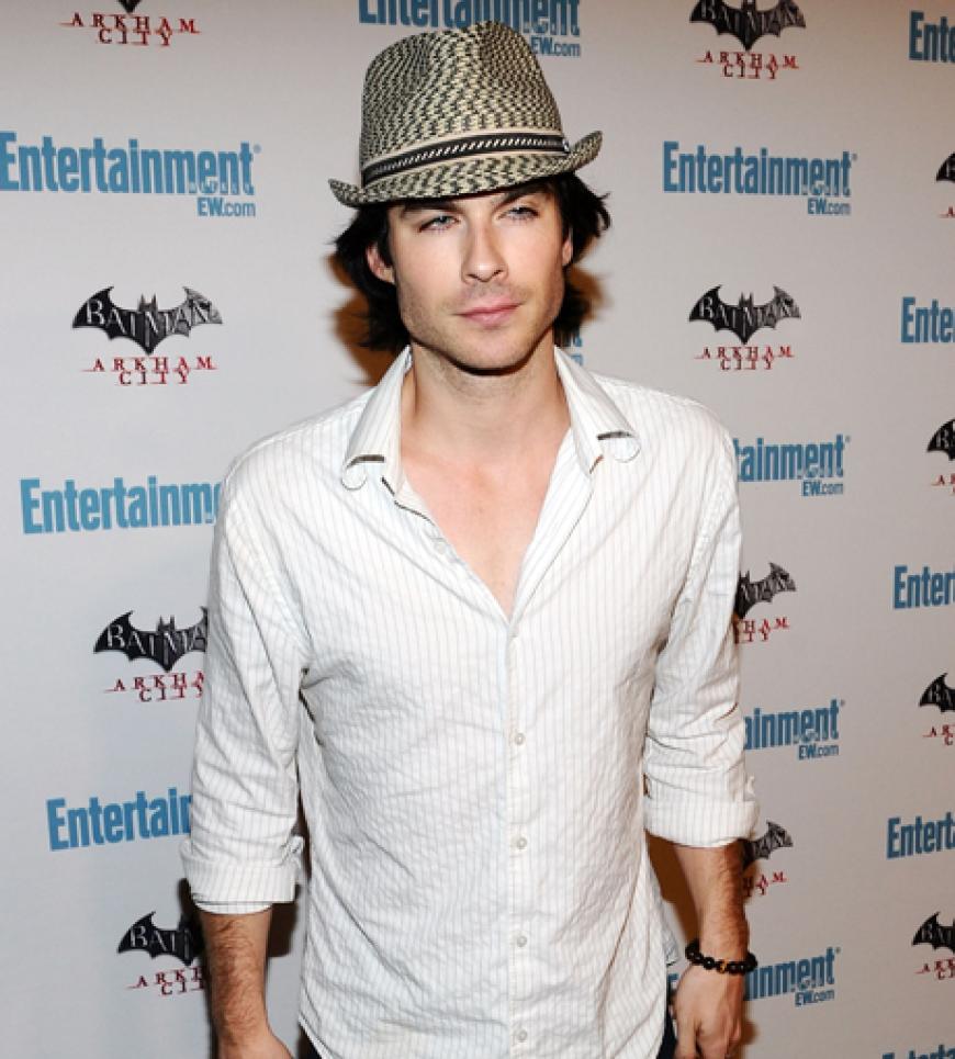 Ian Somerhalder kam mit seiner Freundin ...