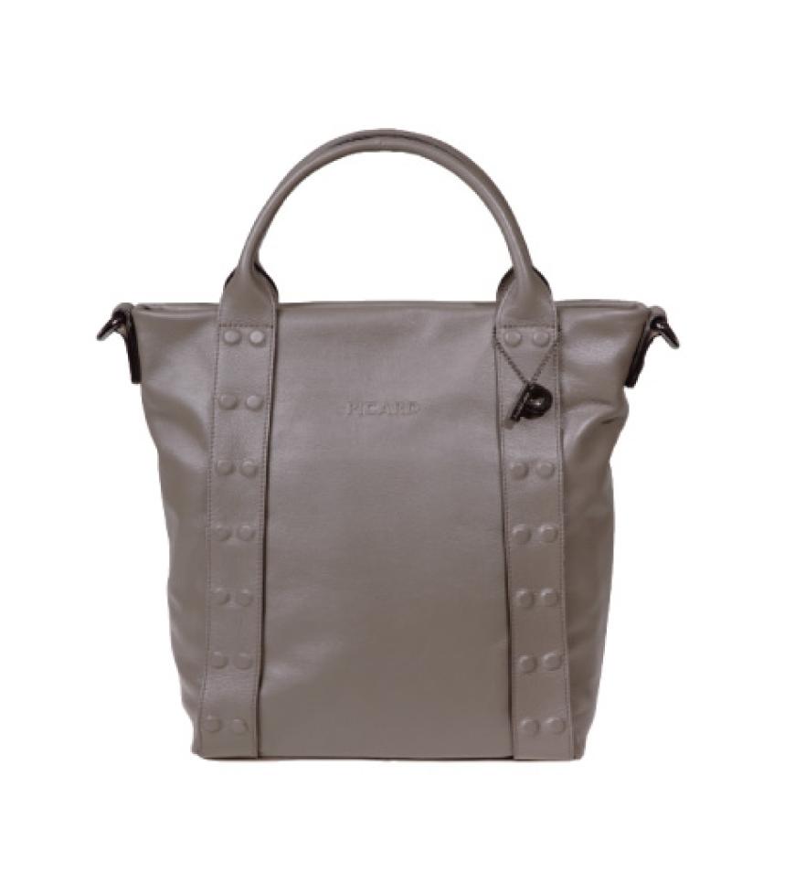 XL-Shopper mit Nieten unterm Leder von Picard, ca. 190 Euro