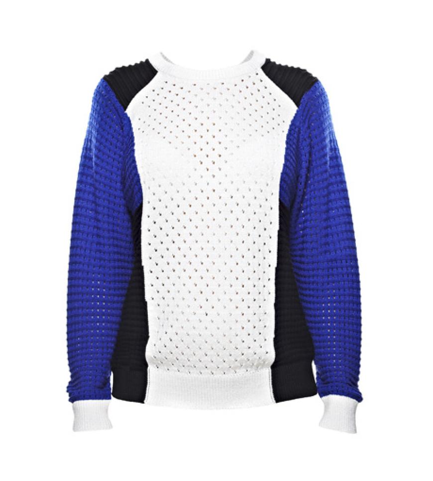 Strickpullover von Lala Berlin, ca. 270 Euro